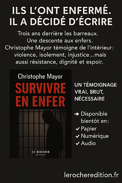Il l’ont enfermé il a décidé d’écrire « survivre en enfer »