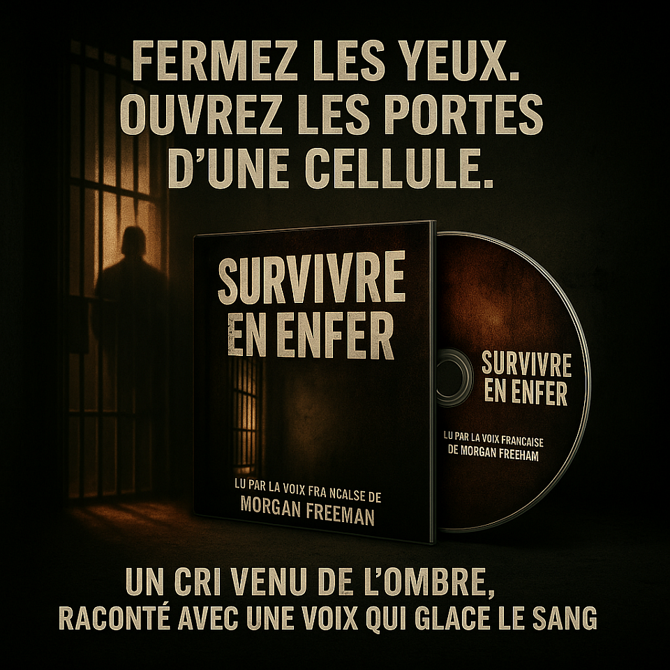 Livre audio Survivre en enfer de Christophe Mayor avec la voix magique de Morgan Freeman