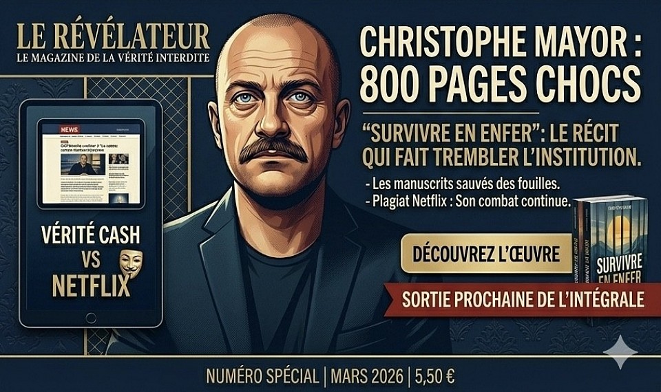 Christophe Mayor Ecrivain, essayiste, scénariste et entrepreneur